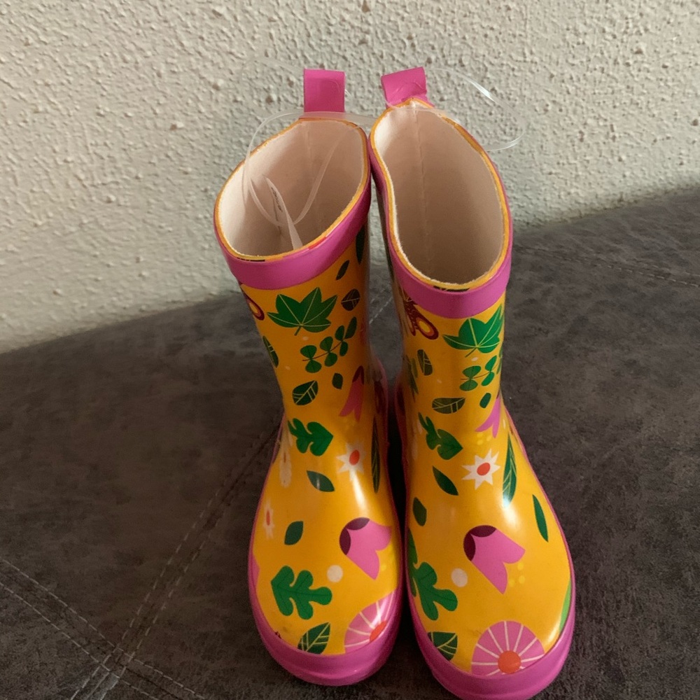 Made Modern Kids' Butterfly Garden Rain Boots,